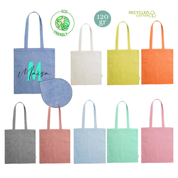 Bolso/ tote bag línea nature. Eco friendly. 9 colores